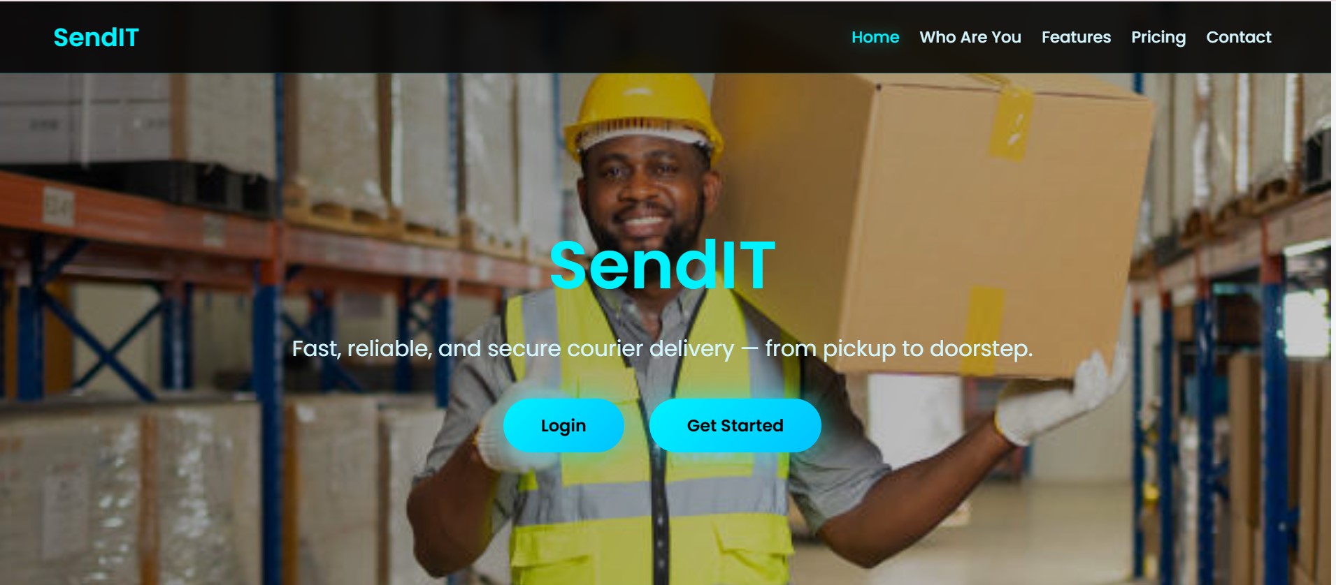 SendIT Parcel Delivery App